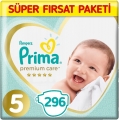 Prima Premium Care 5 Beden 296 Adet Bebek Bezi