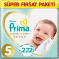 Prima Premium Care 5 Beden 222 Adet Bebek Bezi