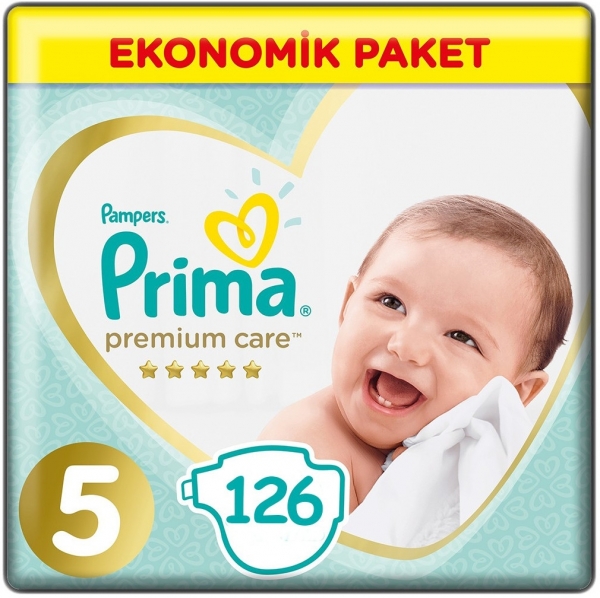 Prima Premium Care 5 Beden 126 Adet Bebek Bezi