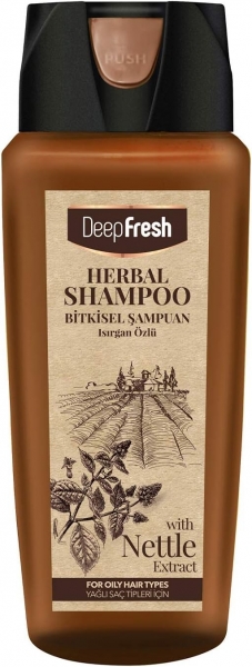 Deep Fresh Herbal Isırgan Özlü Yağlı Saçlar Şampuan
