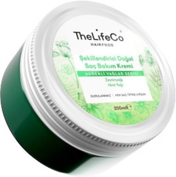 TheLifeCo HairFood Değerli Yağlar Durulanmayan Doğal Bakım Saç Kremi