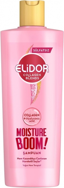 Elidor Collagen Blends Sülfatsız Moisture Boom 350 ml Şampuan
