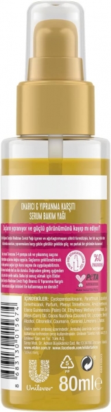Elidor Doğanın Enerjisi Hindistan Cevizi Yağı 80 ml Bakım Yağı