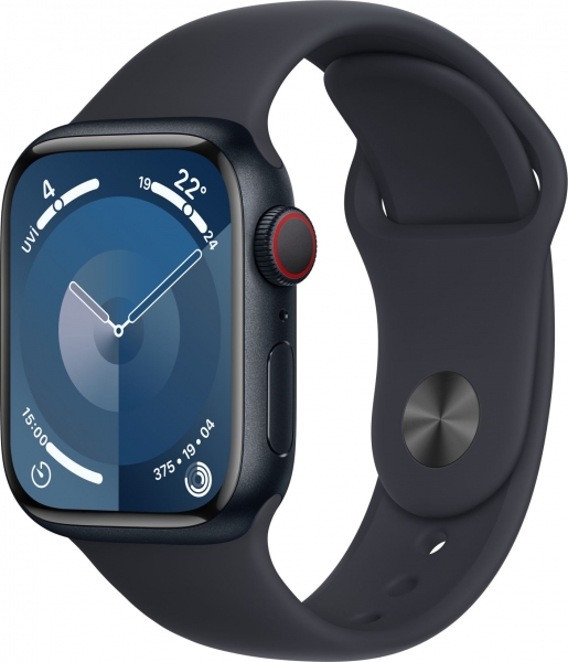 Apple Watch Series 9 Cellular 41mm Alüminyum Kasa ve Spor Kordon Akıllı Saat