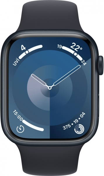 Apple Watch Series 9 Cellular 45mm Alüminyum Kasa ve Spor Kordon Akıllı Saat