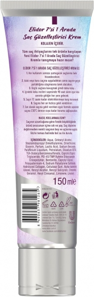 Elidor 7'si 1 Arada Saç Güzelleştirici 150 ml Saç Kremi