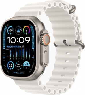 Apple Watch Ultra 2 Titanyum Kasa ve Ocean Kordon Akıllı Saat