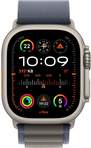 Apple Watch Ultra 2 Titanyum Kasa ve Alpine Loop Akıllı Saat