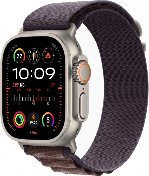 Apple Watch Ultra 2 Titanyum Kasa ve Alpine Loop Akıllı Saat