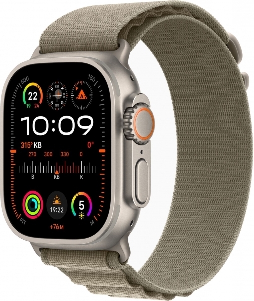 Apple Watch Ultra 2 Titanyum Kasa ve Alpine Loop Akıllı Saat