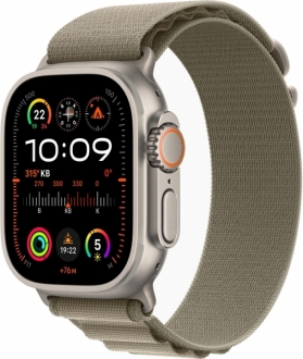 Apple Watch Ultra 2 Titanyum Kasa ve Alpine Loop Akıllı Saat