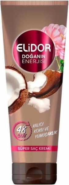 Elidor Doğanın Enerjisi Hindistan Cevizi Kalıcı Koku ve Yumuşaklık 170 ml Saç Kremi