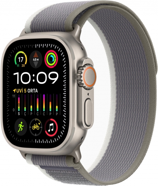 Apple Watch Ultra 2 Titanyum Kasa ve Trail Loop Akıllı Saat