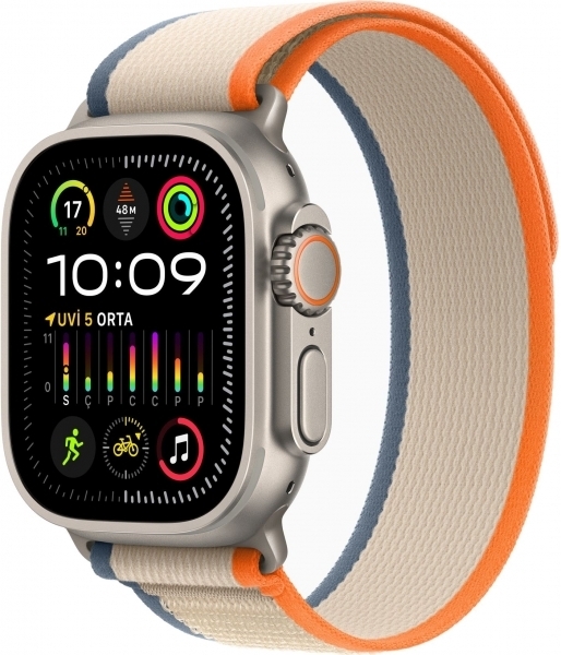 Apple Watch Ultra 2 Titanyum Kasa ve Trail Loop Akıllı Saat