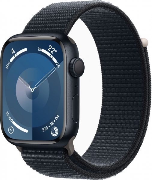 Apple Watch Series 9 45mm Alüminyum Kasa ve Spor Loop Akıllı Saat