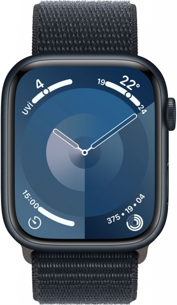 Apple Watch Series 9 45mm Alüminyum Kasa ve Spor Loop Akıllı Saat