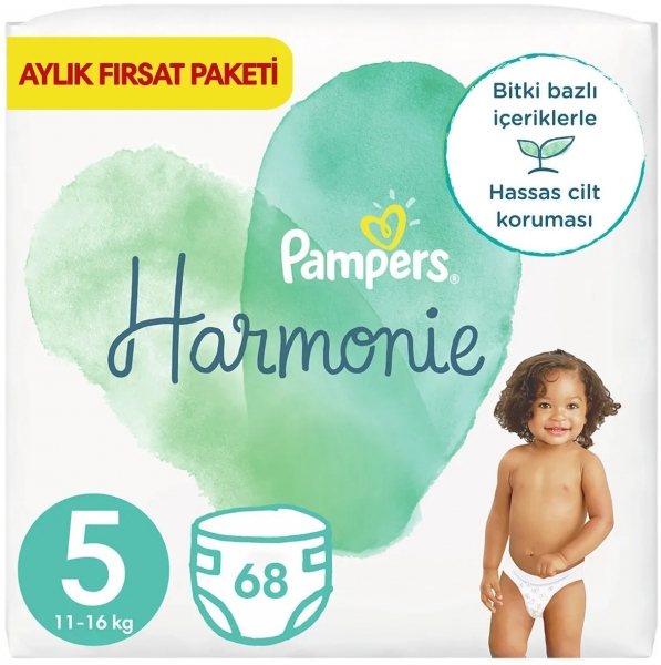 Prima Harmonie 5 Beden 68 Adet Bebek Bezi