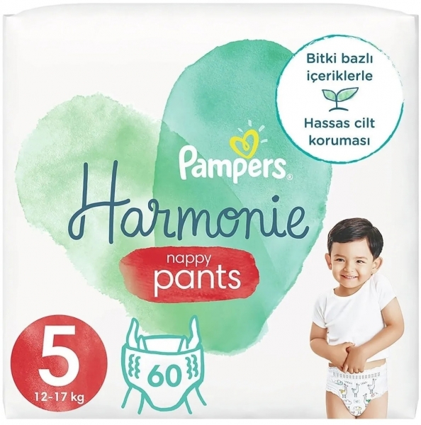 Prima Harmonie Külot 5 Beden 60 Adet Bebek Bezi