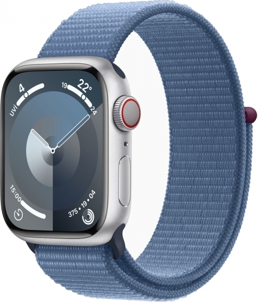 Apple Watch Series 9 Cellular 41mm Alüminyum Kasa ve Spor Loop Akıllı Saat
