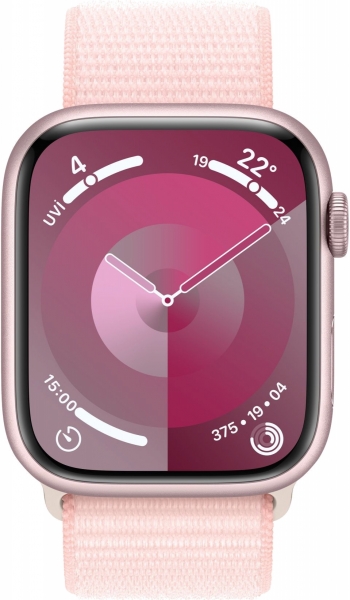 Apple Watch Series 9 Cellular 45mm Alüminyum Kasa ve Spor Loop Akıllı Saat