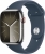 Apple Watch Series 9 Cellular 41mm Paslanmaz Çelik Kasa ve Spor Kordon Akıllı Saat