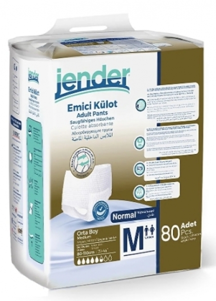 Jender Medium Emici Külot 80 Adet