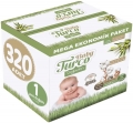 Baby Turco Doğadan 1 Beden 320 Adet Bebek Bezi