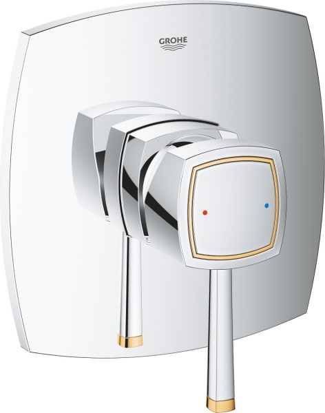 Grohe Grandera 24067IG0 Duş Bataryası (Krom / Altın)