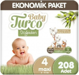 Baby Turco Doğadan 4 Beden 208 Adet resim