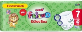 Goon Friend Külot Bez 7 Beden 42 Adet Bebek Bezi