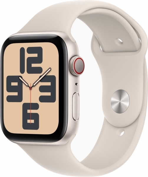 Apple Watch SE 2 2023 Cellular 44mm Alüminyum Kasa ve Spor Kordon Akıllı Saat