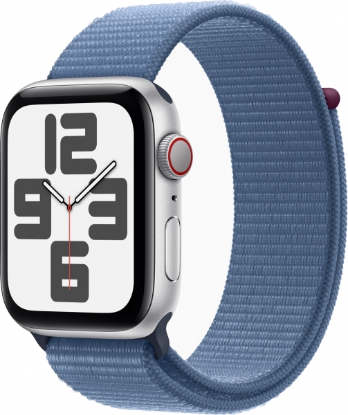 Apple Watch SE 2 2023 Cellular 44mm Alüminyum Kasa ve Spor Loop Akıllı Saat