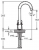 Artema Nora S A42876 Lavabo Bataryası