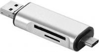 Alfais 4858 Type-C USB MicroSD Card Reader resim