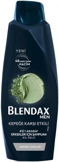 Blendax Men Kepeğe Karşı Etkili Kil Özlü 470 ml Şampuan