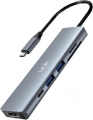 LinkTech A197 Premium 6in1 USB-C resim