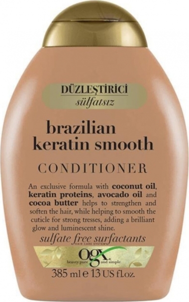 Ogx Brazilian Keratin Smooth 385 ml Saç Kremi