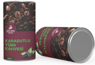 Addis Ababa Coffee Karadutlu Aromalı Türk Kahvesi 250 gr