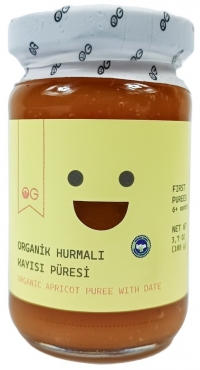OG Natural Hurmalı Kayısı Püresi 105 gr resim