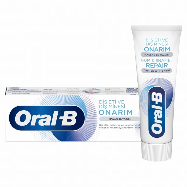 Oral-B Diş Eti ve Diş Minesi Onarım Hassas Beyazlık 75 ml