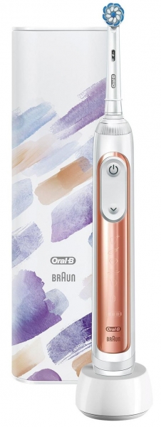 Oral-B Genius X AI Art of Brushing Rose Gold Şarjlı Diş Fırçası