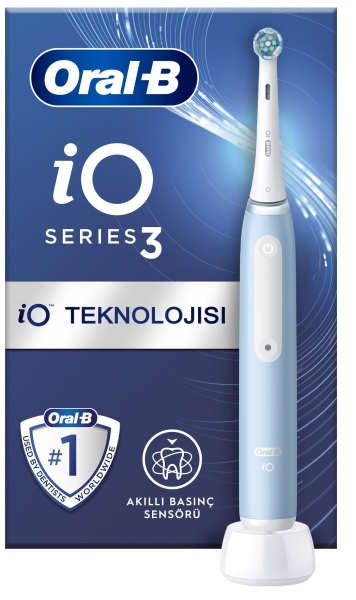 Oral-B iO 3 (iO Series 3) Mavi Şarjlı Diş Fırçası