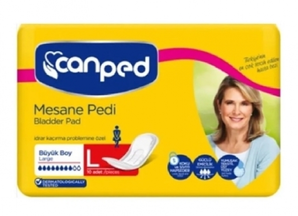 Canped Klasik Large Mesane Pedi 180 Adet