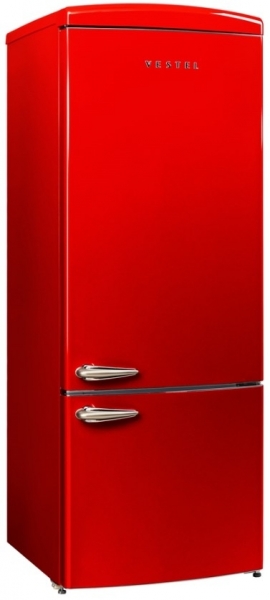Vestel RETRO NFK52211 Buzdolabı (Kırmızı)
