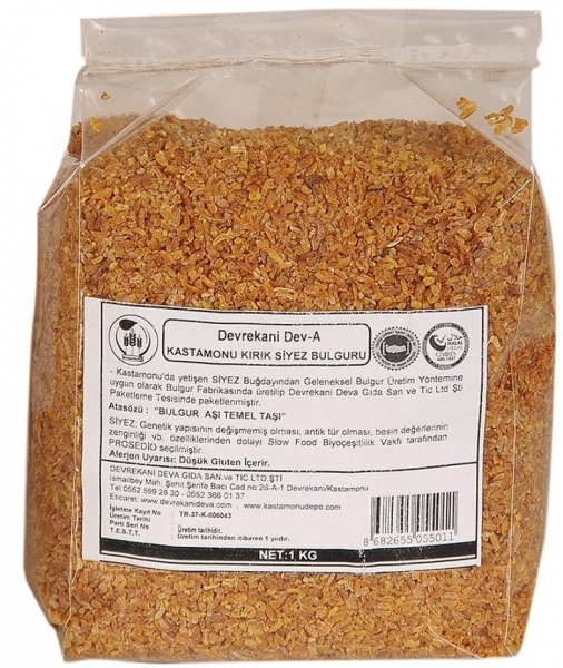 Devrekani Deva Köftelik Kırık Siyez Bulguru 1 kg