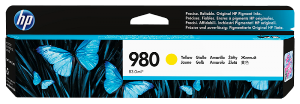 HP 980 Kartuş (Sarı)