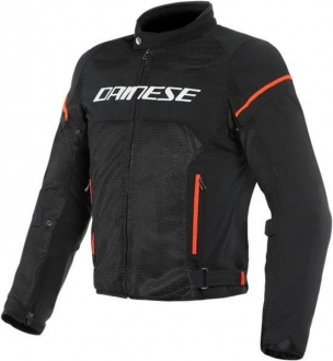 Dainese Air Frame D1 Black White Fluo Red Motosiklet Montu