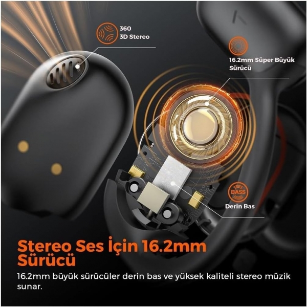Soundpeats GoFree Tam Kablosuz Kulaklık