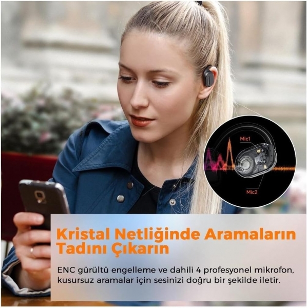 Soundpeats GoFree Tam Kablosuz Kulaklık