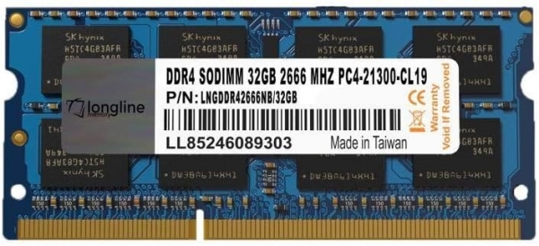 Longline LNGDDR42666NB/32GB 32 GB 2666 MT